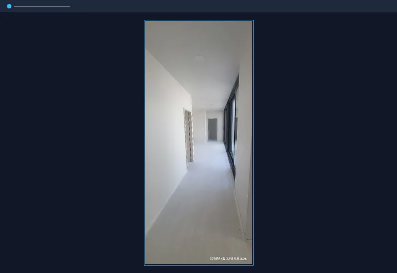경산 사정동 38평 속눈썹 샵 영업 종료 후 현장 기록지