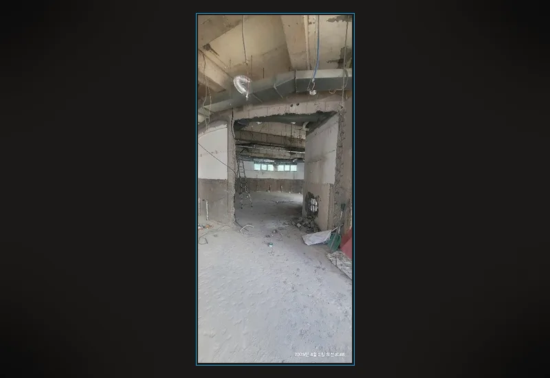 가대동 공유오피스 41평 점포 철거 마무리까지 기록
