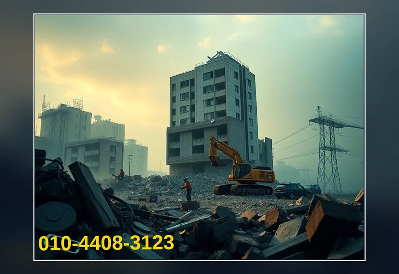 경기광주 신현동 중식당 원상회복 · 40평 현장 기록지